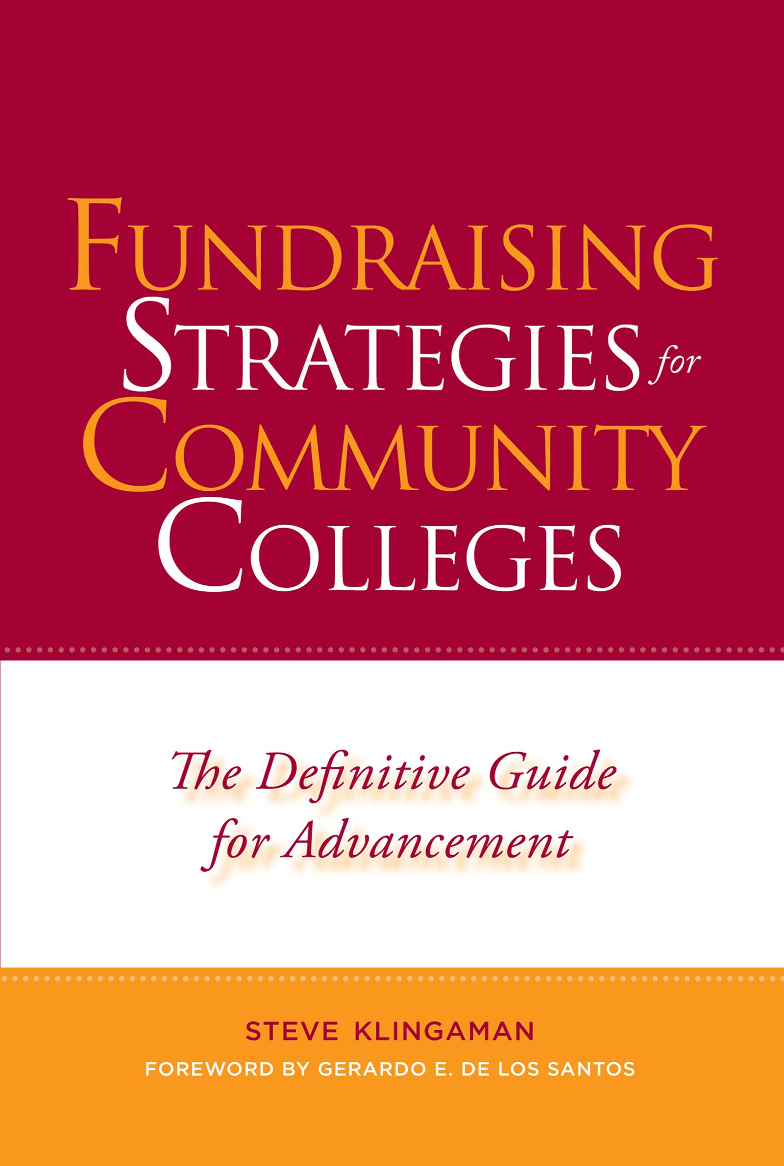 Fundraising Strategies for Community Colleges