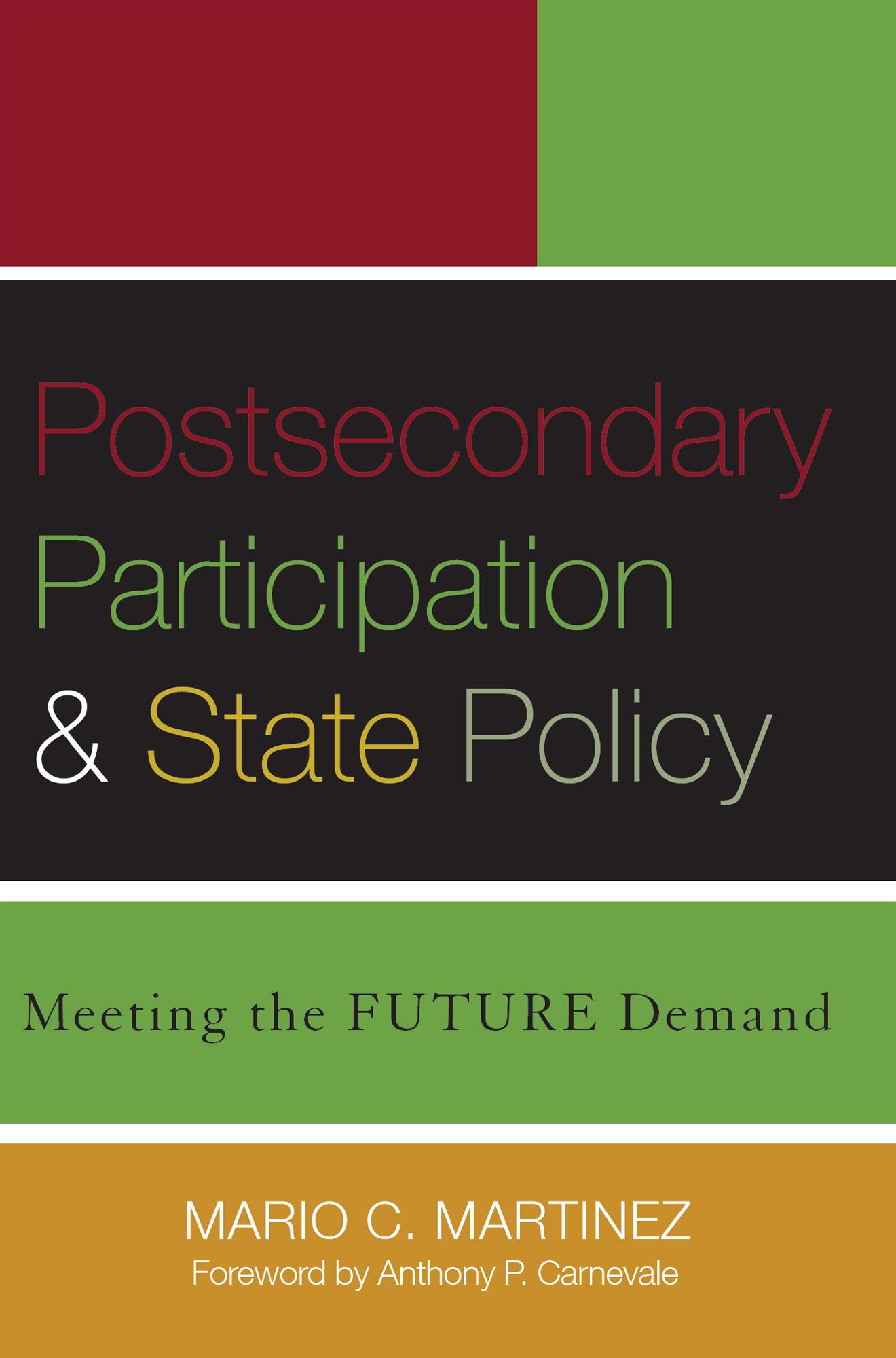 Postsecondary Participation and State Policy