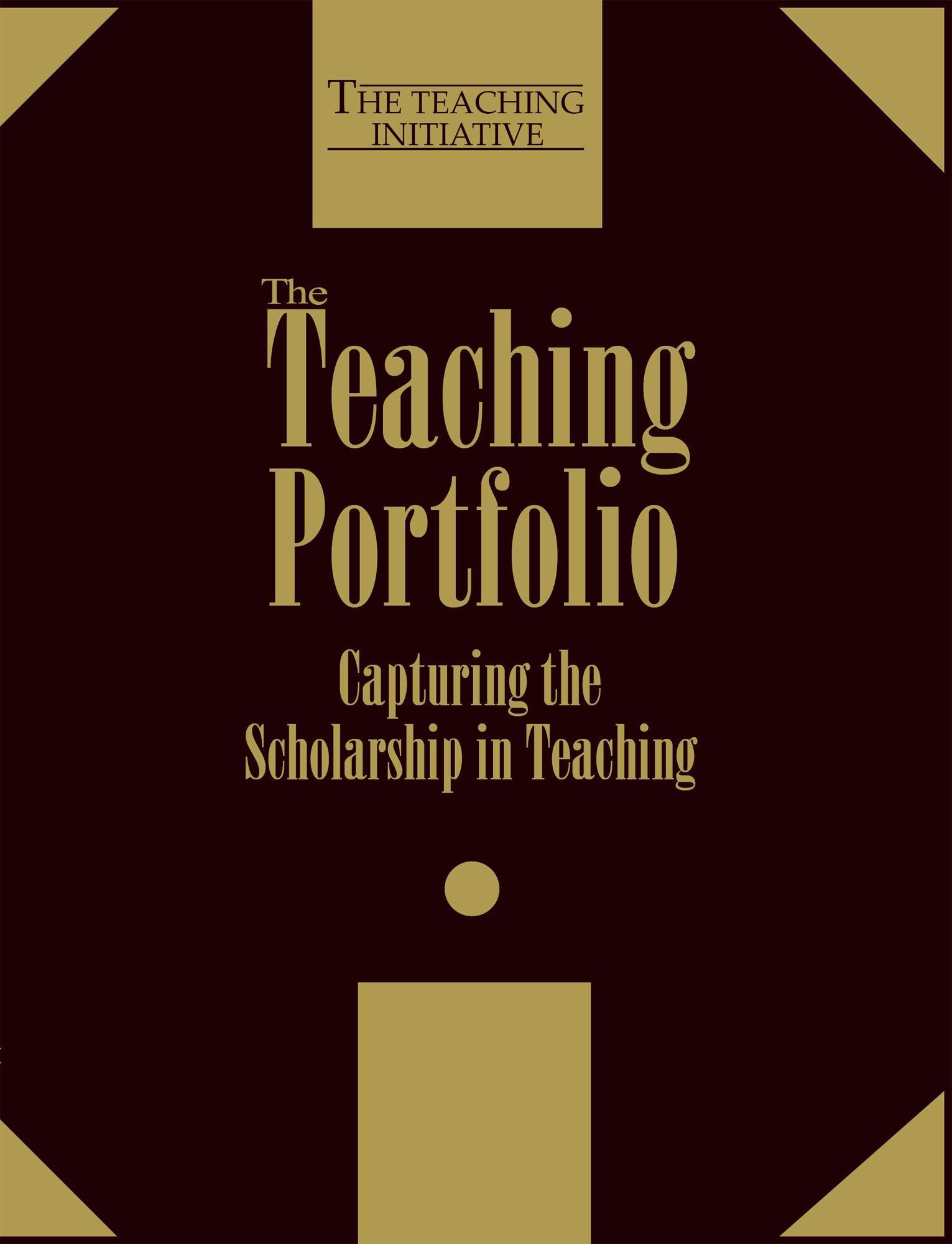 The Teaching Portfolio