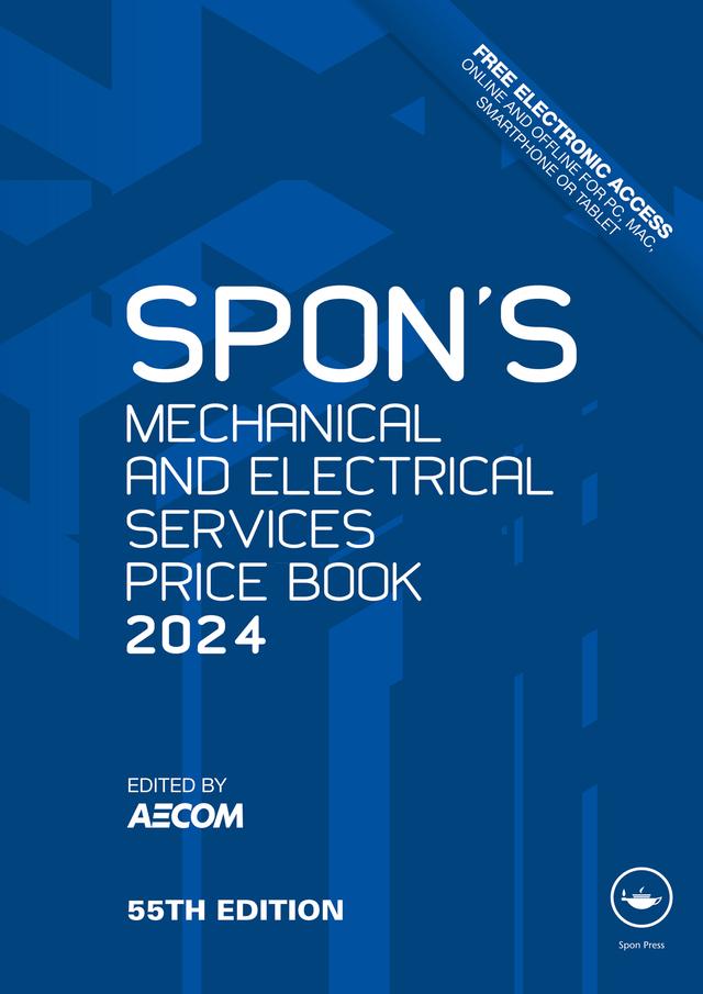 Spon's Mechanical and Electrical Services Price Book 2024 by AECOM