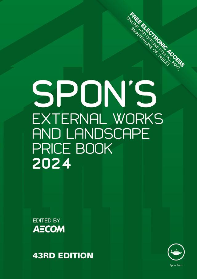 Spon's External Works and Landscape Price Book 2024 by AECOM