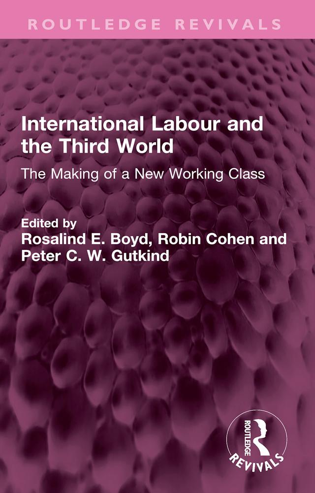 International Labour and the Third World by Peter C. W. Gutkind, Robin Cohen, Rosalind E. Boyd