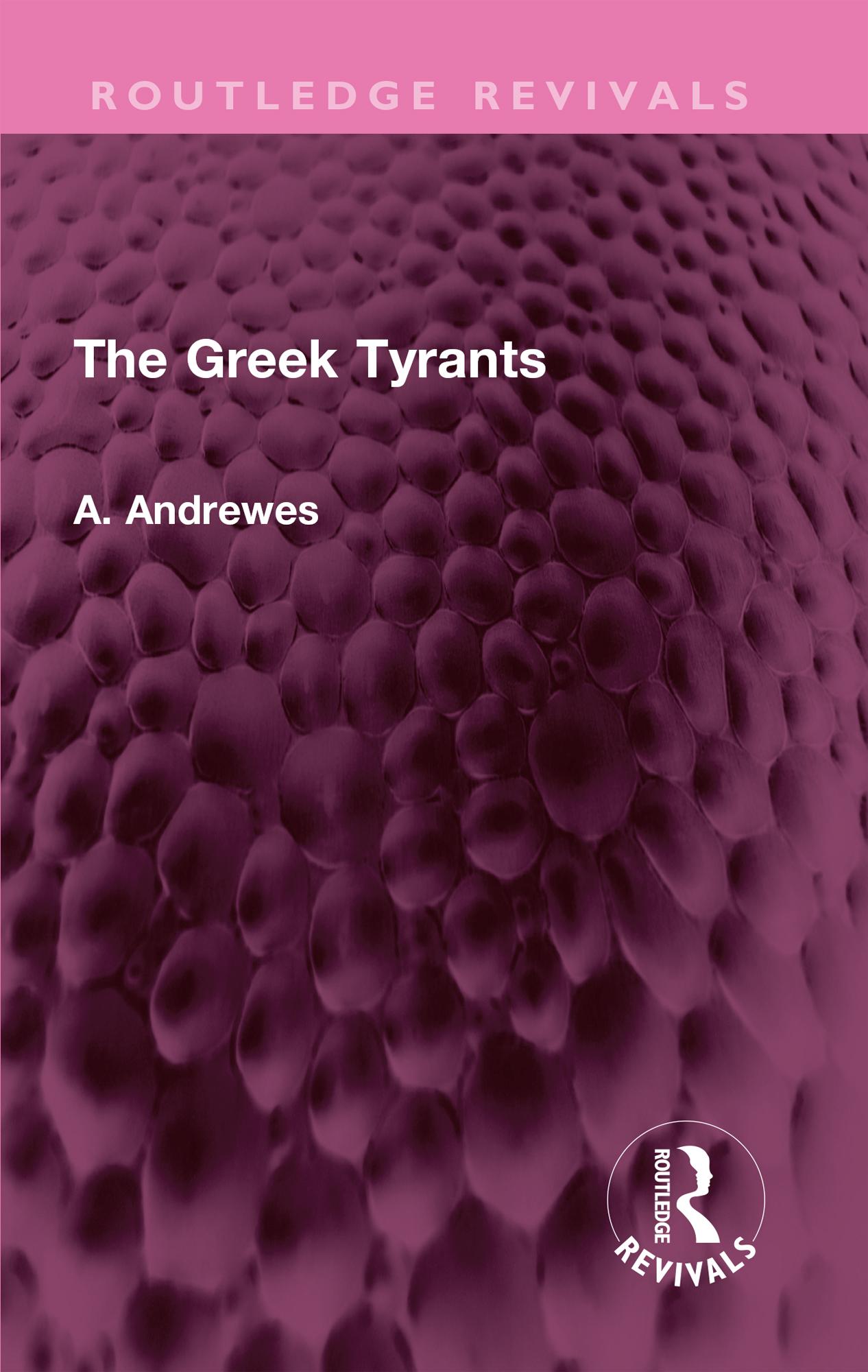 The Greek Tyrants