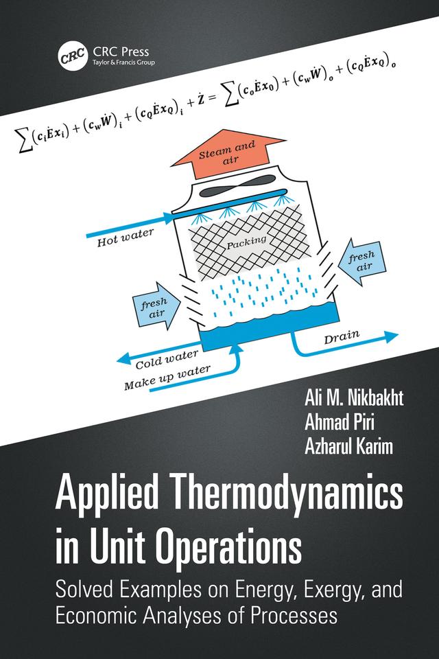 Applied Thermodynamics in Unit Operations by Ahmad Piri, Ali M. Nikbakht, Azharul Karim