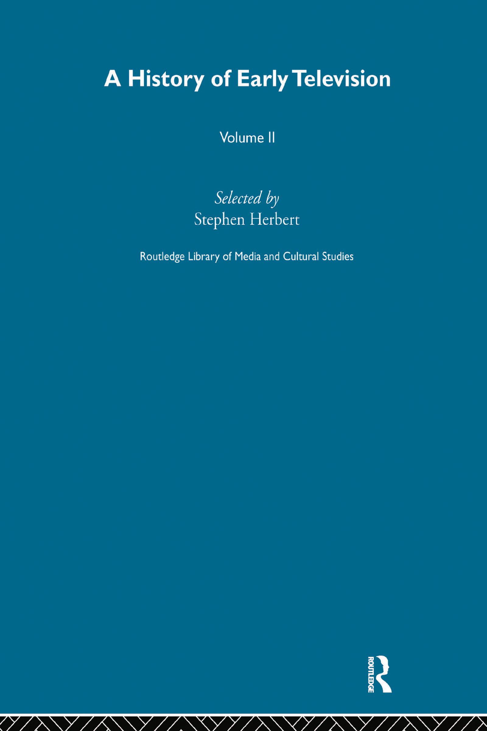 A History Of Early Television Vol 2