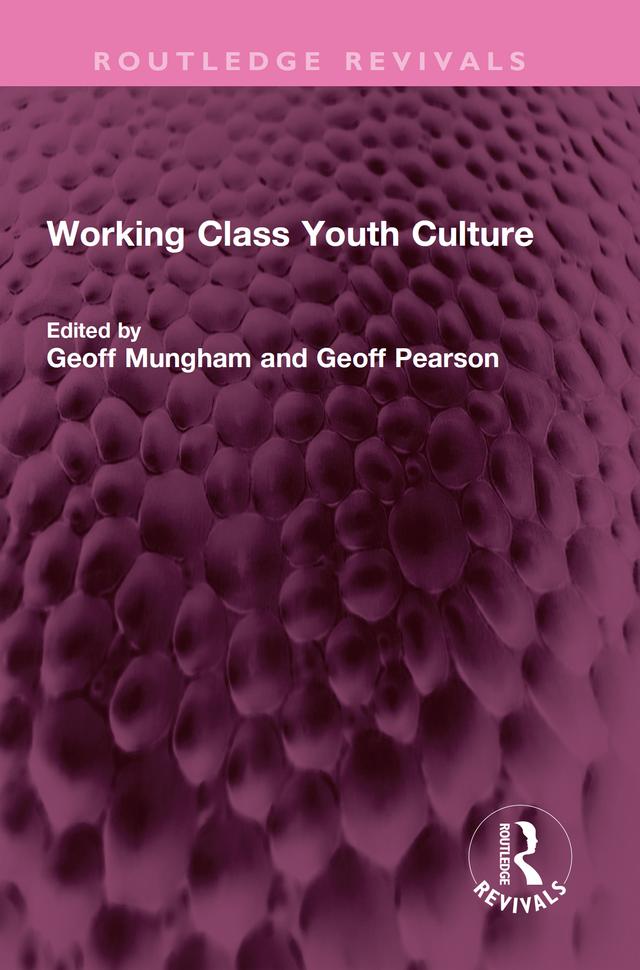 Working Class Youth Culture by Geoff Mungham, Geoff Pearson