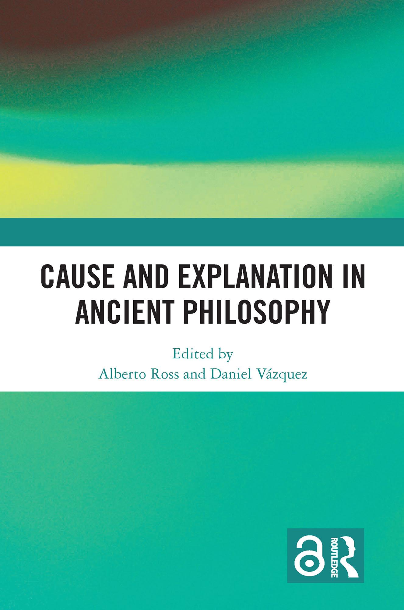 Cause and Explanation in Ancient Philosophy