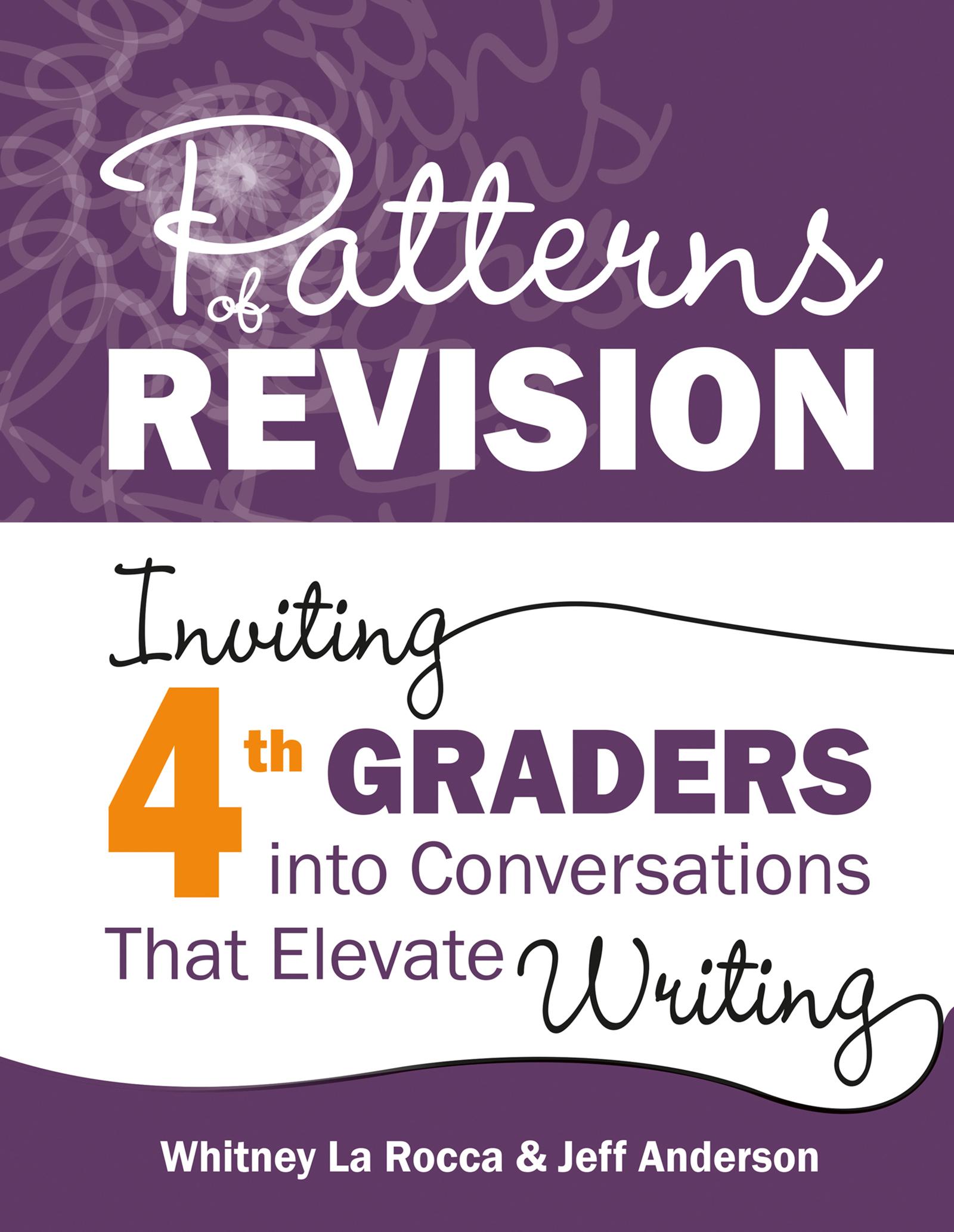 Patterns of Revision, Grade 4