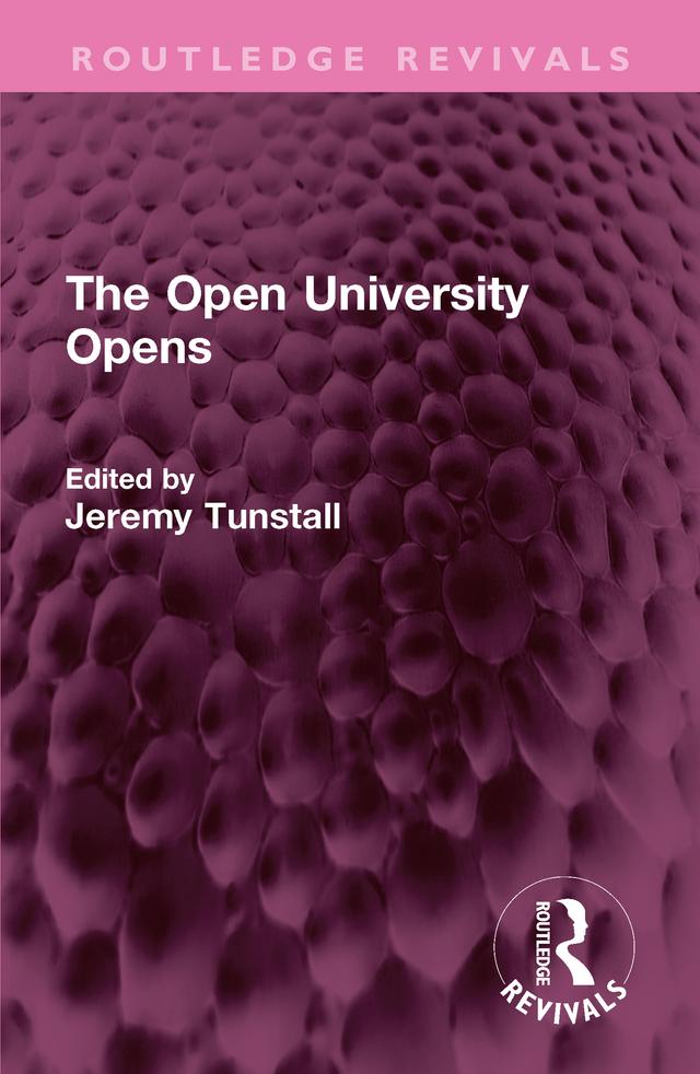 The Open University Opens by Jeremy Tunstall