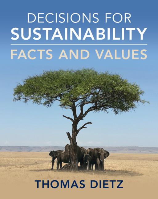Decisions for Sustainability by Thomas Dietz