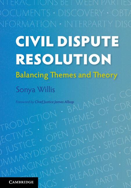 Civil Dispute Resolution by Sonya Willis