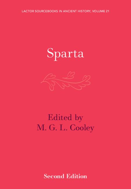 Sparta by M. G. L. Cooley