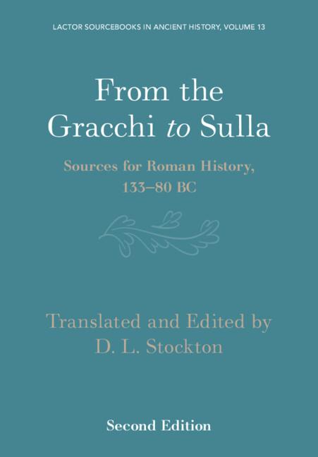 From the Gracchi to Sulla by D. L. Stockton