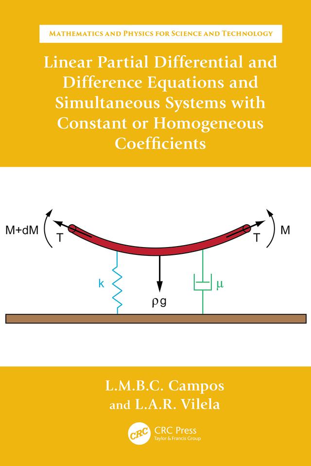 Linear Partial Differential and Difference Equations and Simultaneous Systems with Constant or Homogeneous Coefficients by Luís António Raio Vilela, Luis Manuel Braga da Costa Campos