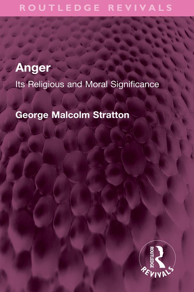 Anger by George Malcolm Stratton