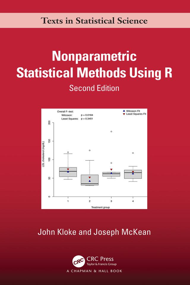 Nonparametric Statistical Methods Using R by John Kloke, Joseph McKean