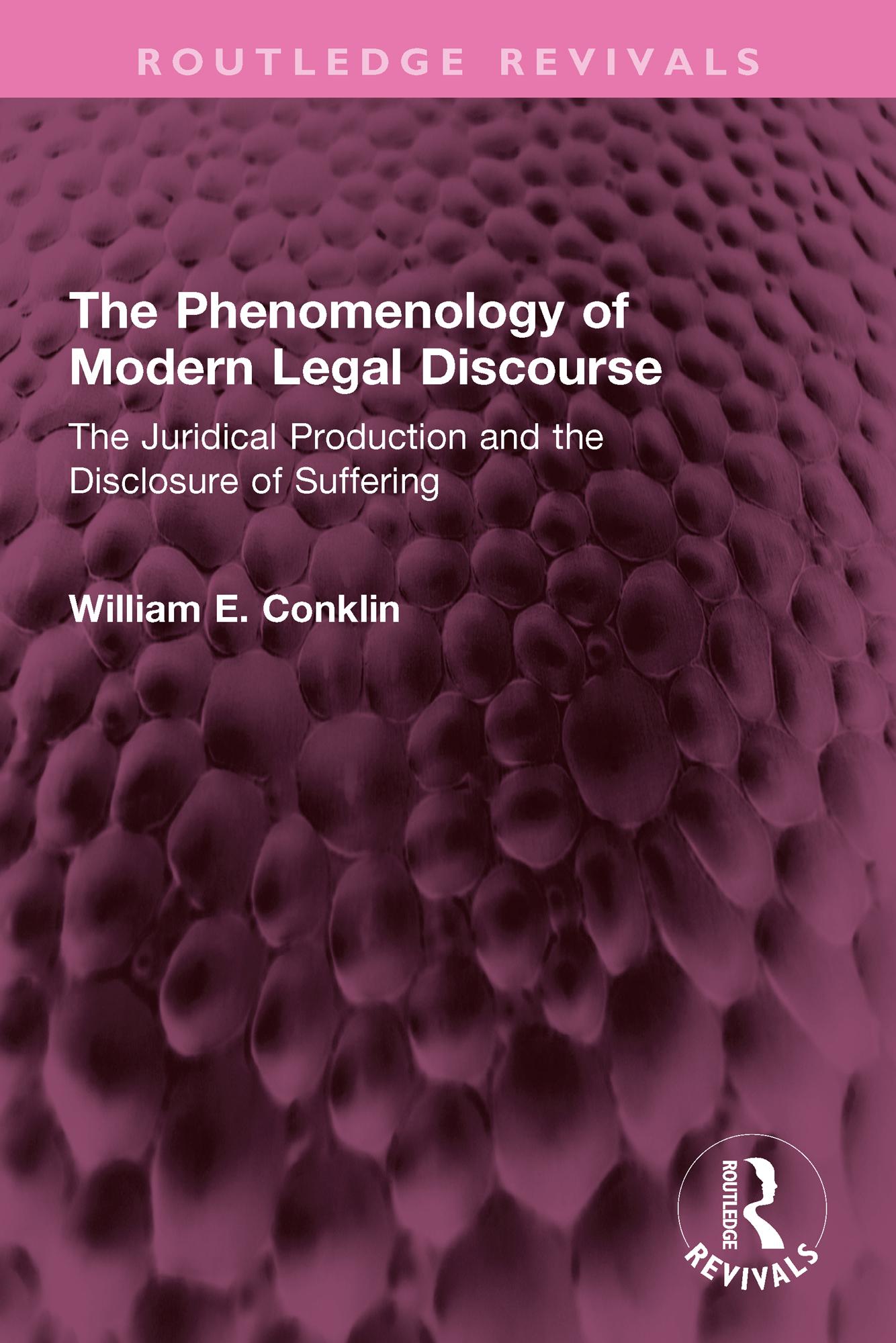 The Phenomenology of Modern Legal Discourse