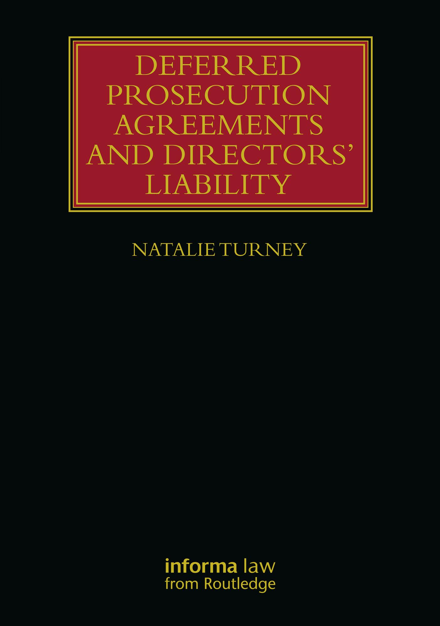 Deferred Prosecution Agreements and Directors’ Liability
