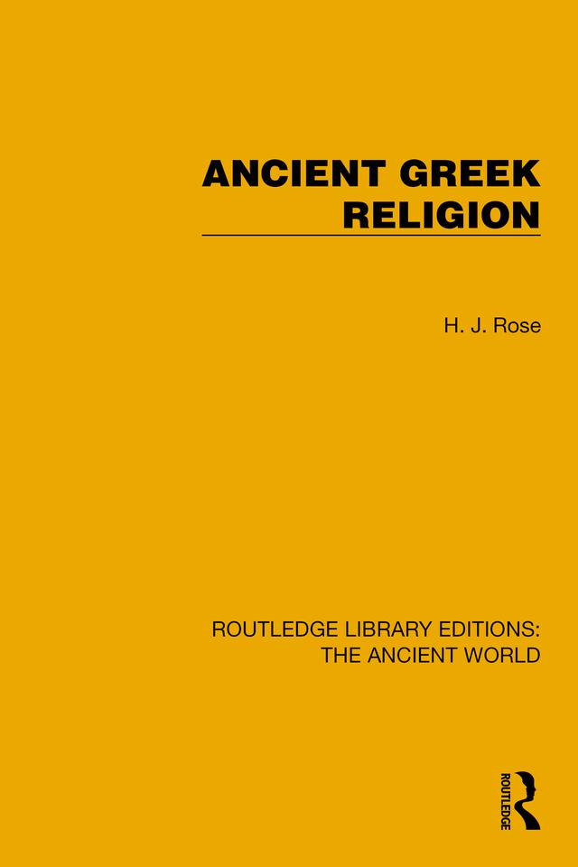Ancient Greek Religion by H.J. Rose