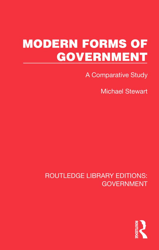 Modern Forms of Government by Michael Stewart