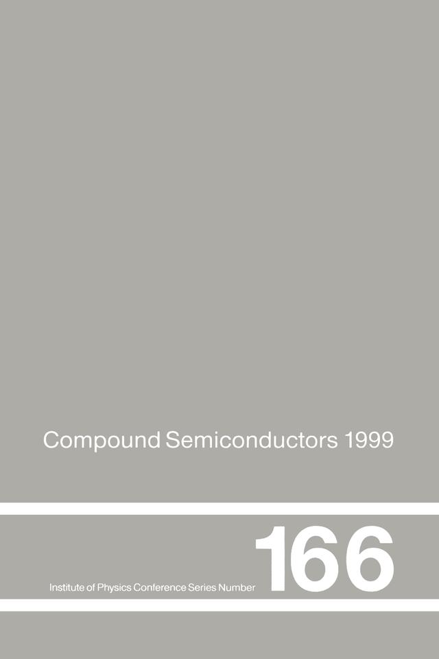 Compound Semiconductors 1999 by Gunter Weimann, K Ploog