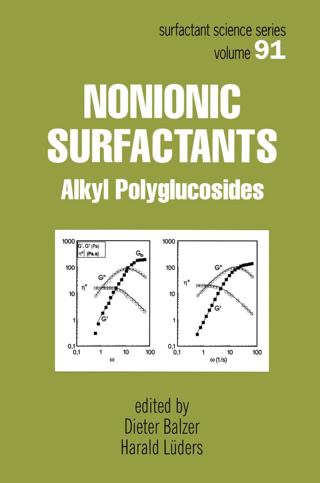 Nonionic Surfactants by Dieter Balzer, Harald Luders