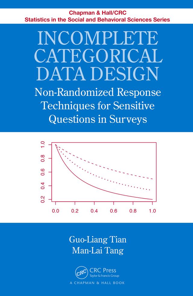 Incomplete Categorical Data Design by Guo-Liang Tian, Man-Lai Tang
