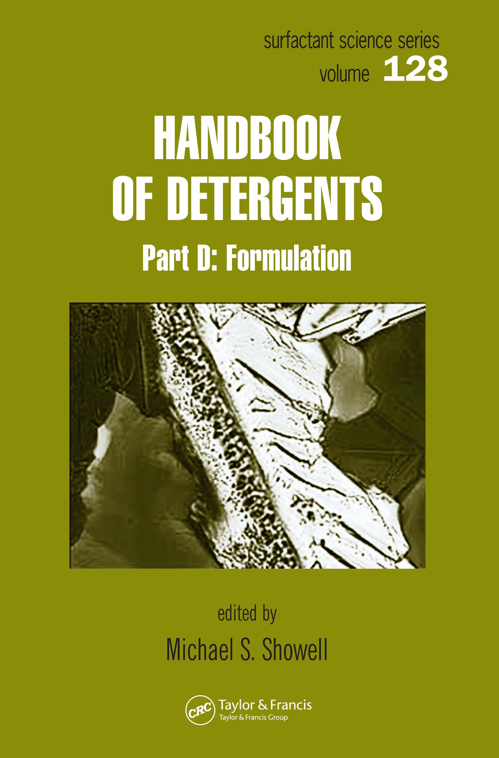 Handbook of Detergents, Part D