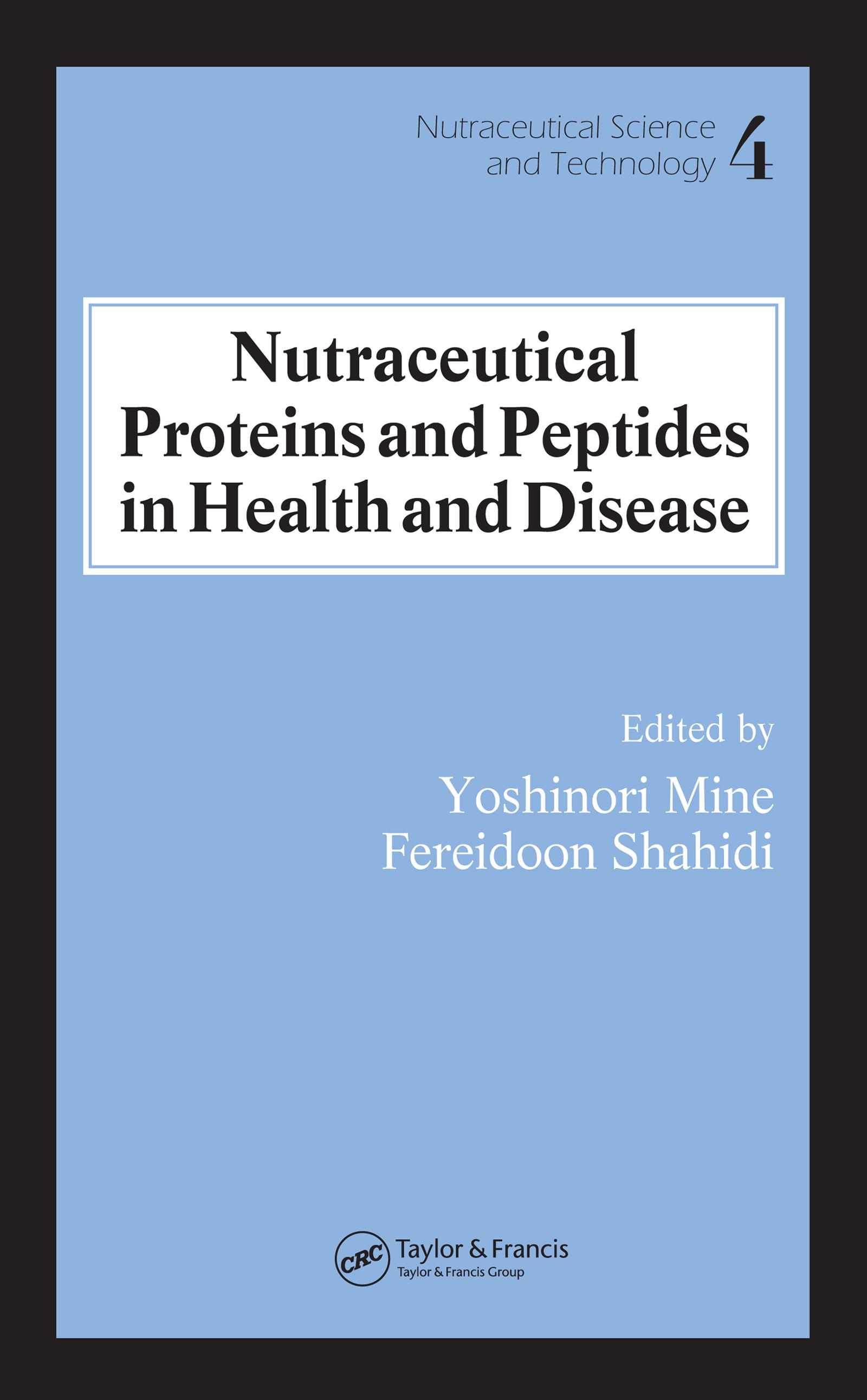 Nutraceutical Proteins and Peptides in Health and Disease