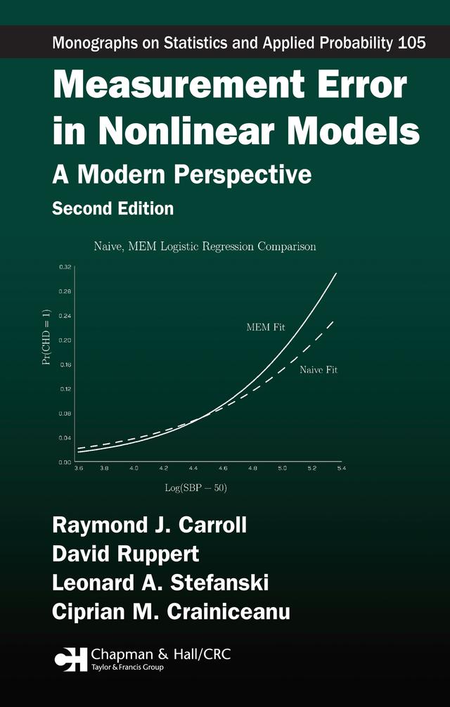Measurement Error in Nonlinear Models by Ciprian M. Crainiceanu, David Ruppert, Leonard A. Stefanski, Raymond J. Carroll