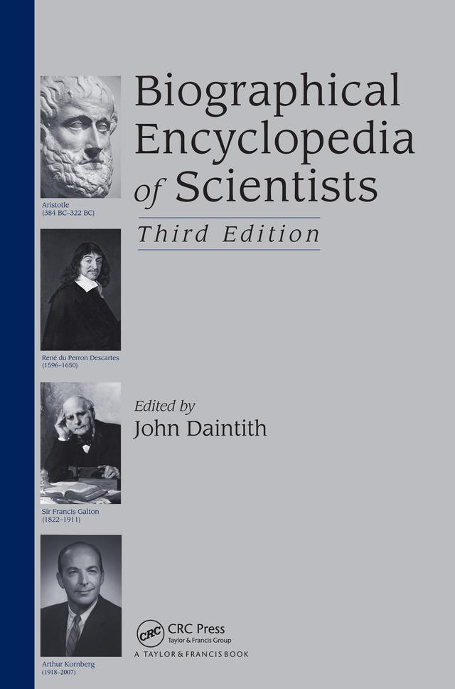 Biographical Encyclopedia of Scientists by John Daintith