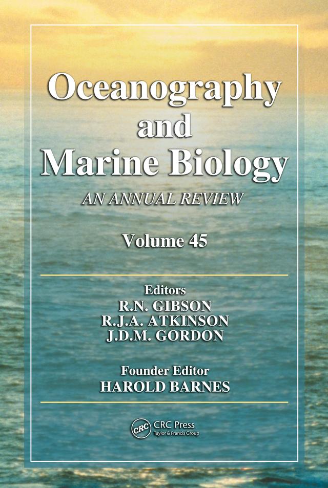 Oceanography and Marine Biology by J. D. M. Gordon, R. J. A. Atkinson, R. N. Gibson