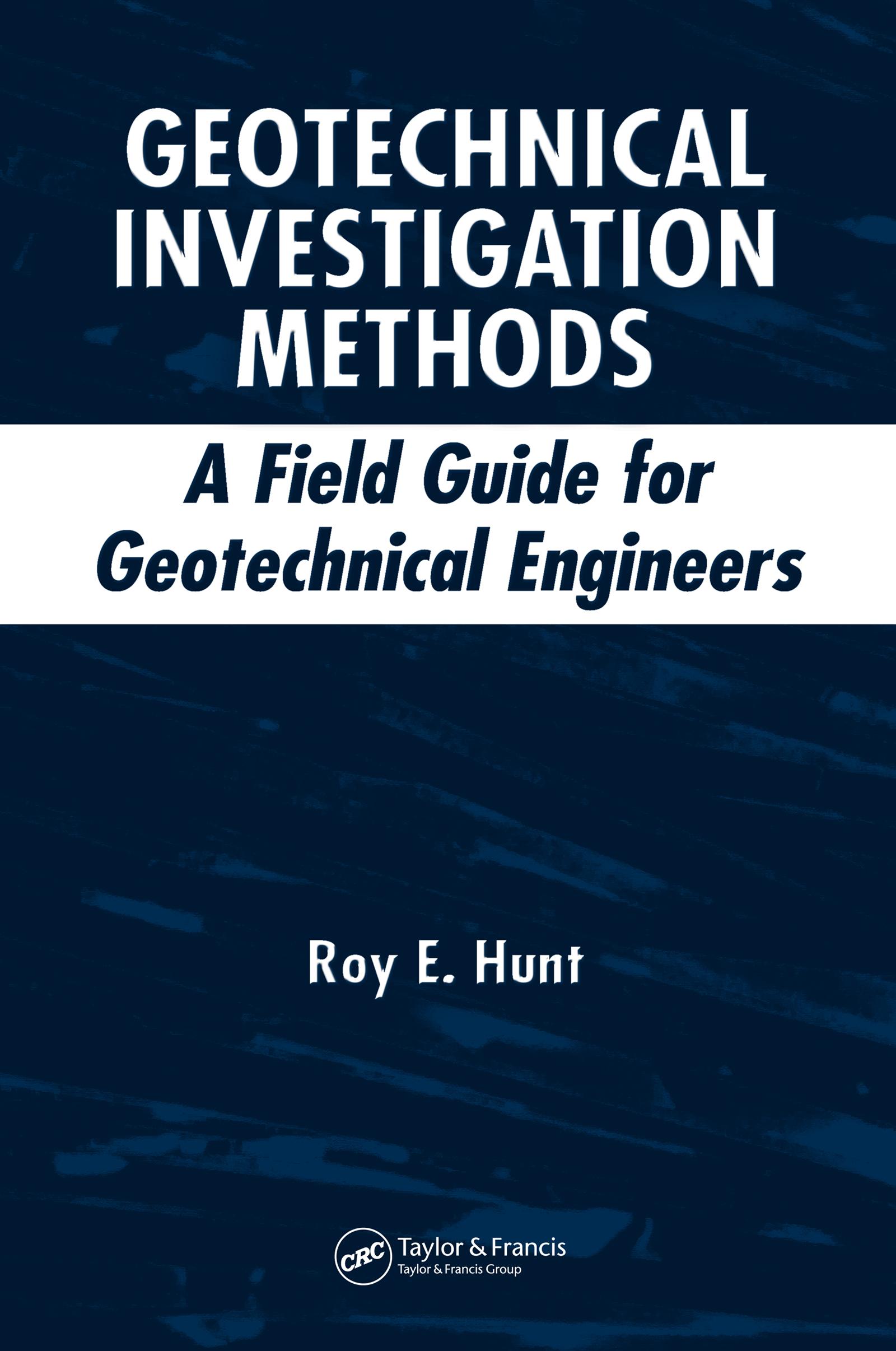 Geotechnical Investigation Methods