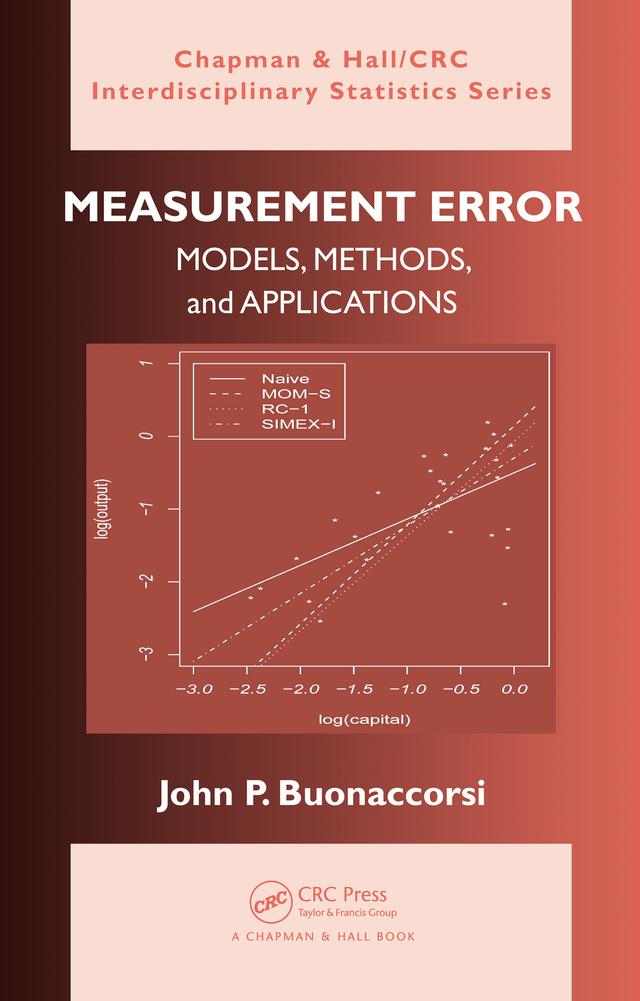 Measurement Error by John P. Buonaccorsi