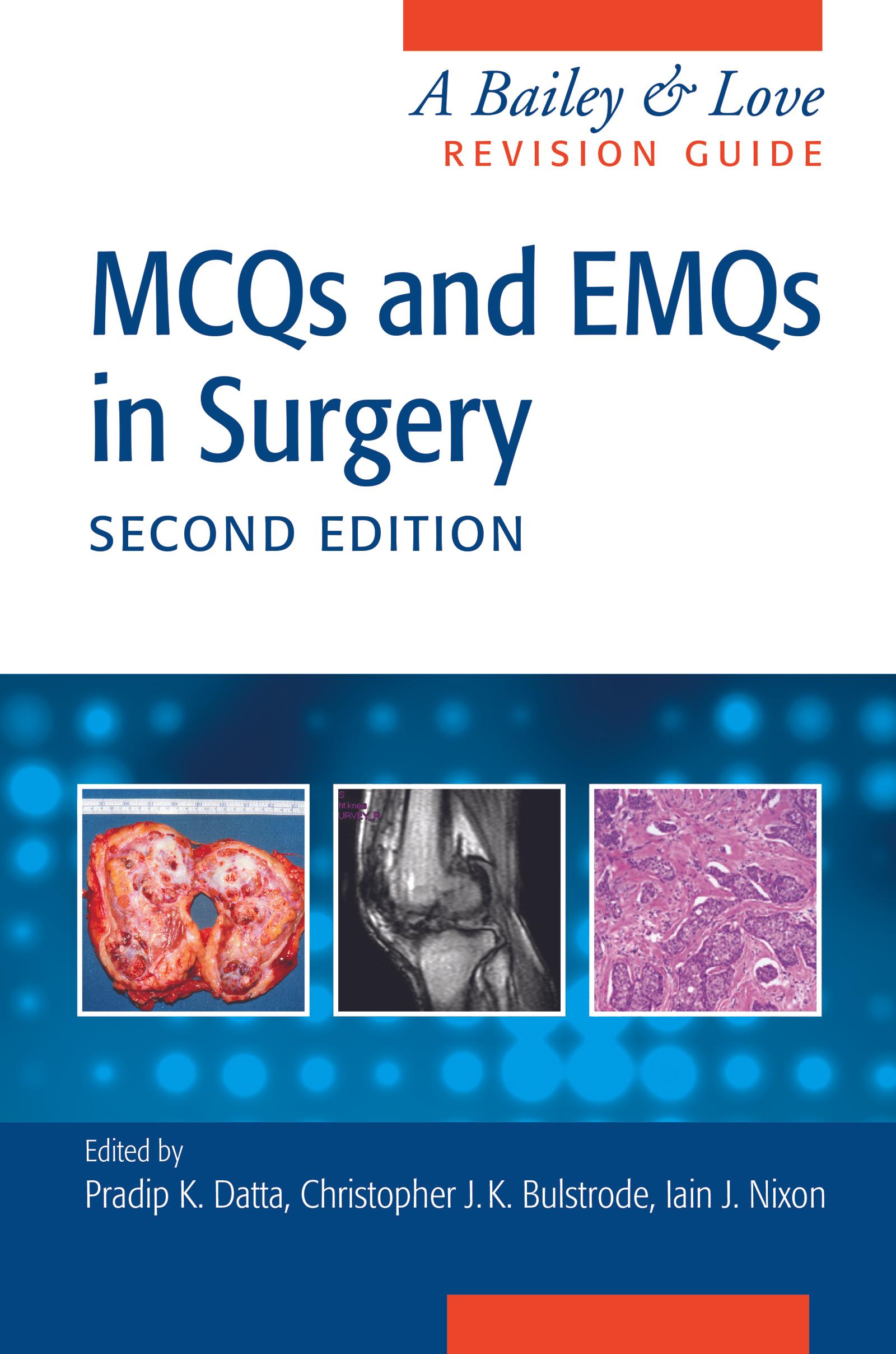 MCQs and EMQs in Surgery
