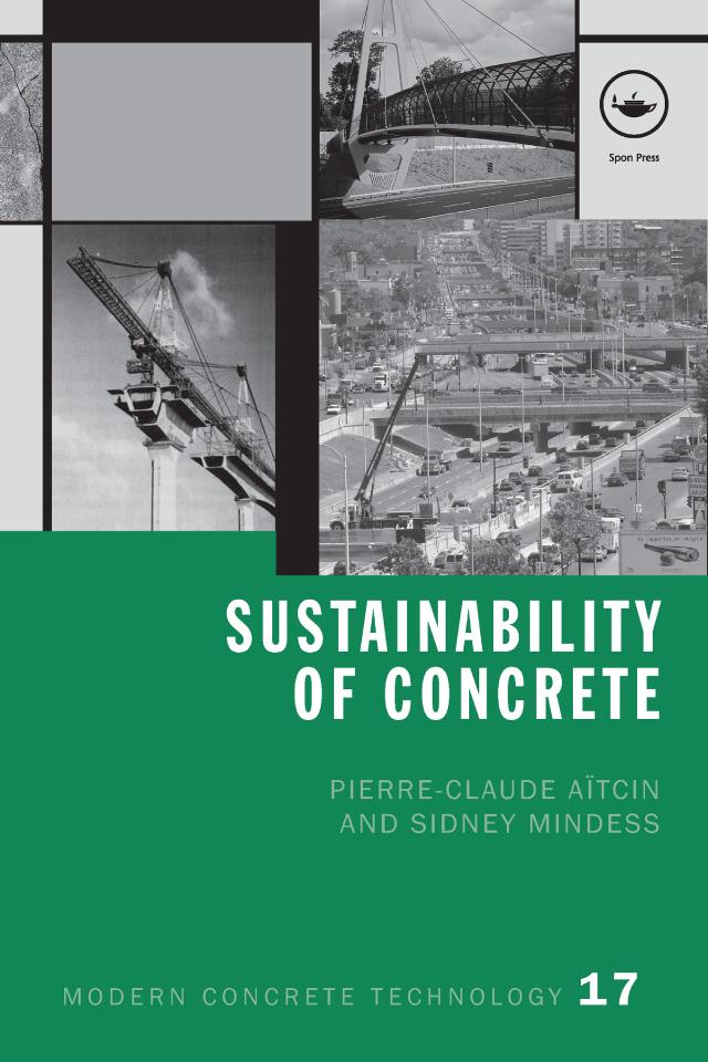 Sustainability of Concrete by Pierre-Claude Aïtcin, Sidney Mindess