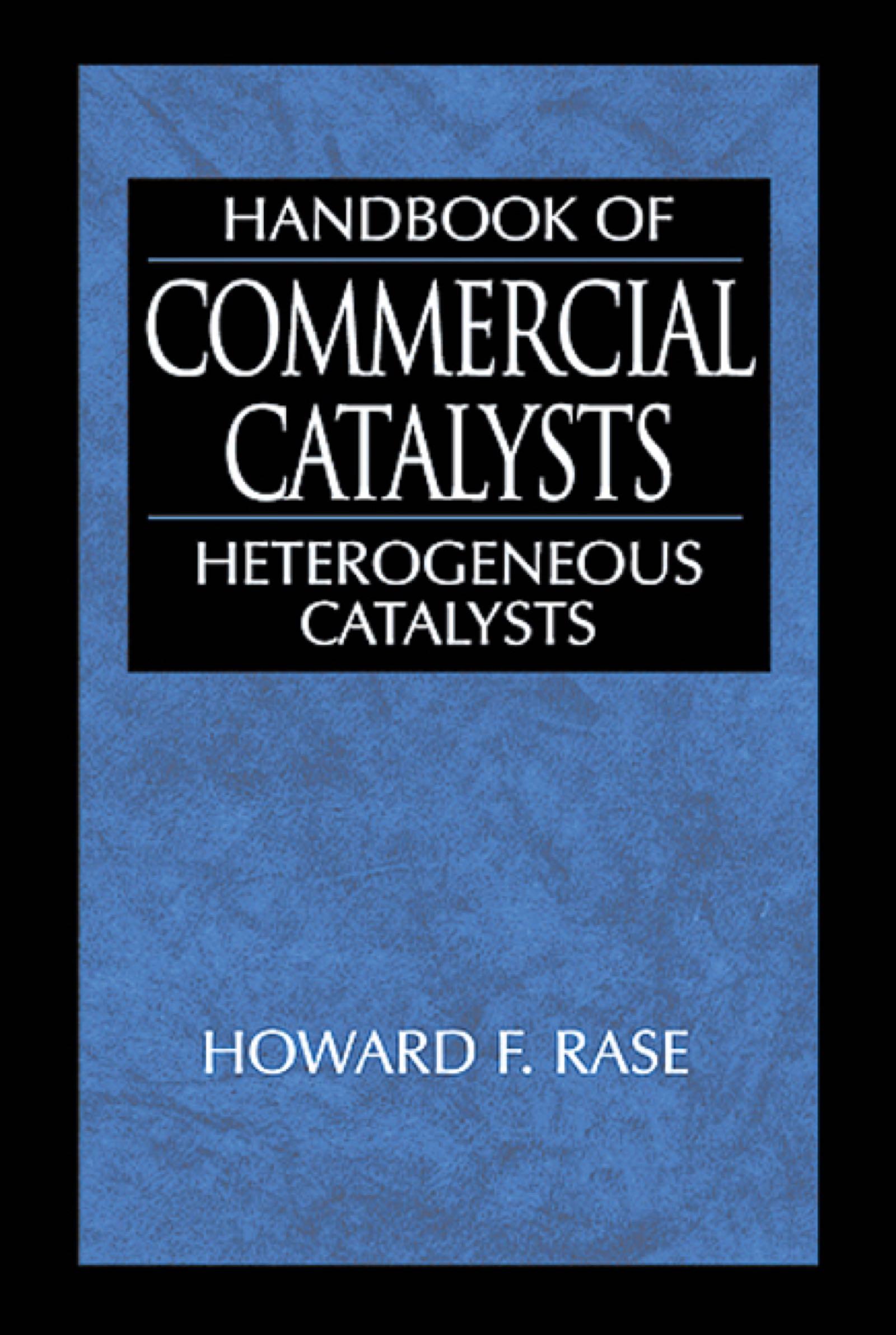 Handbook of Commercial Catalysts