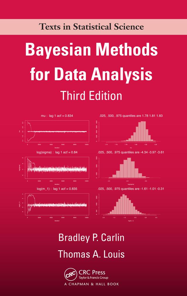 Bayesian Methods for Data Analysis by Bradley P. Carlin, Thomas A. Louis