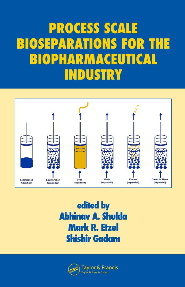 Process Scale Bioseparations for the Biopharmaceutical Industry by Abhinav A. Shukla, Mark R. Etzel, Shishir Gadam