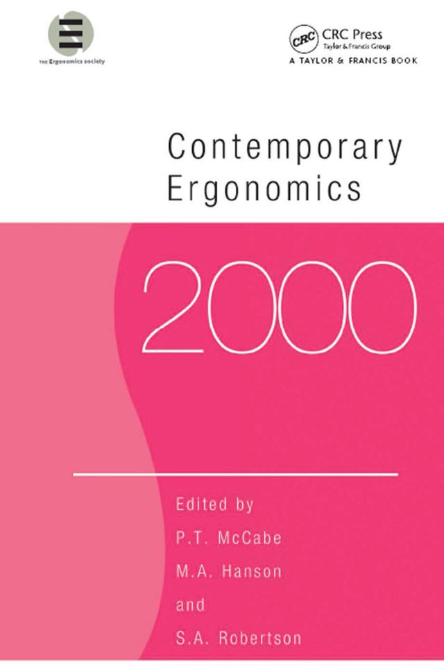 Contemporary Ergonomics 2000 by S. Robertson