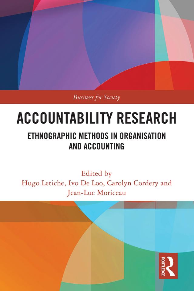 Accountability Research by Carolyn Cordery, Hugo Letiche, Ivo De Loo, Jean-Luc Moriceau