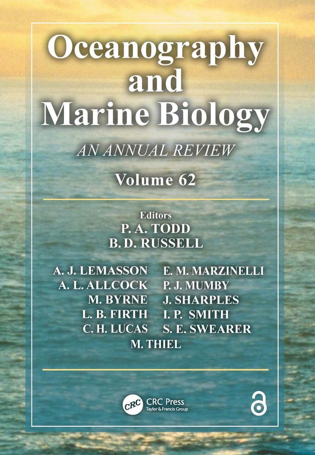 Oceanography and Marine Biology by B.D. Russell, P. A. Todd