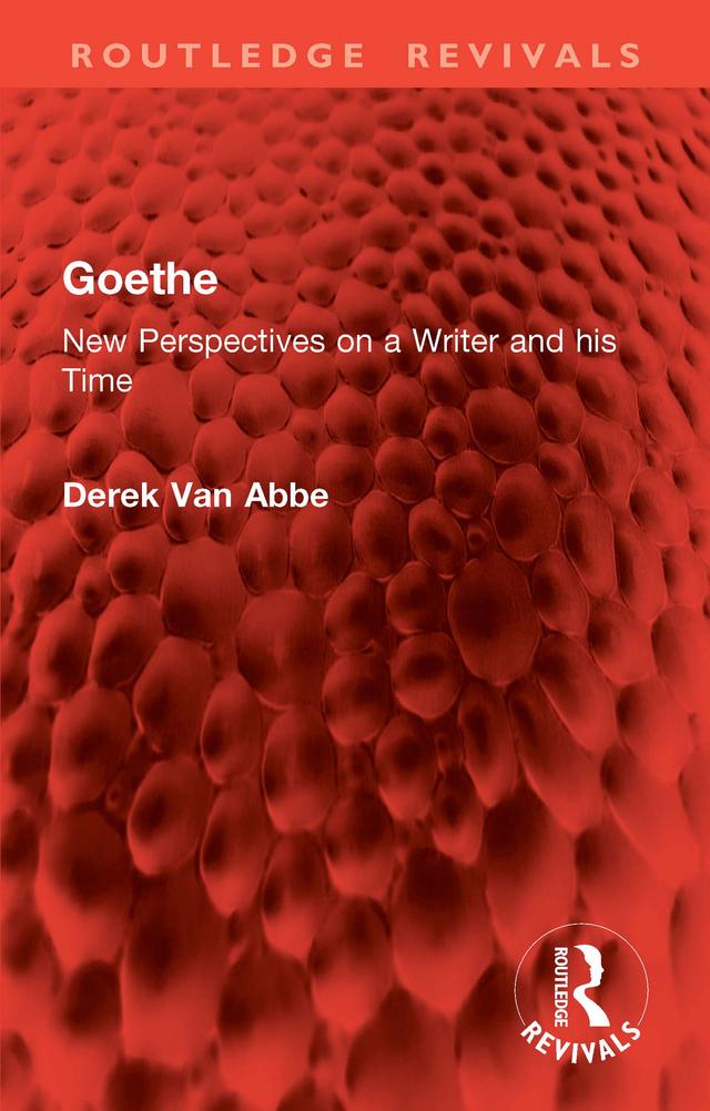 Goethe by Derek Van Abbe