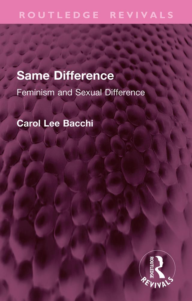 Same Difference by Carol Lee Bacchi