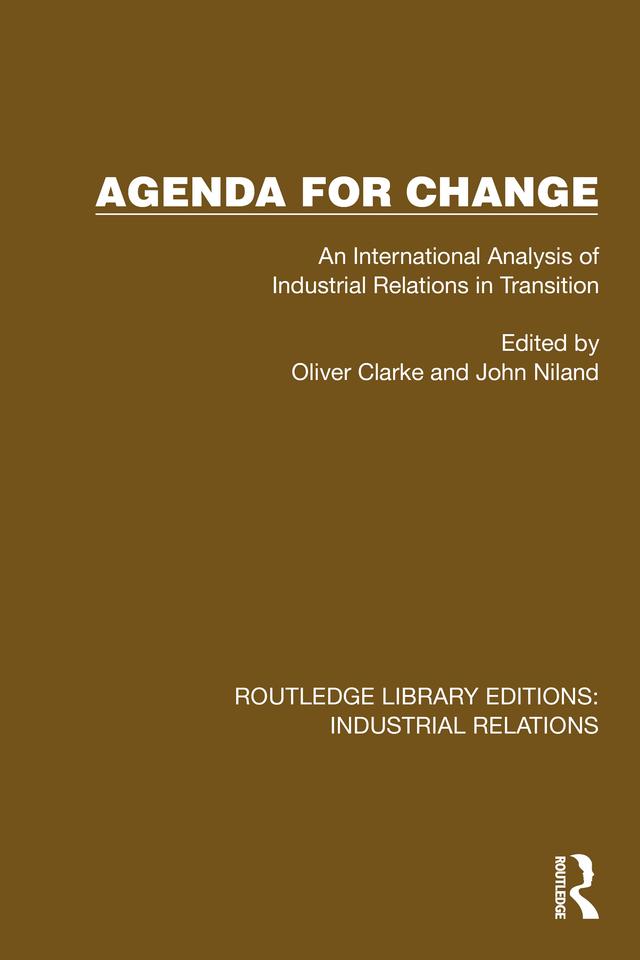 Agenda for Change by John Niland, Oliver Clarke