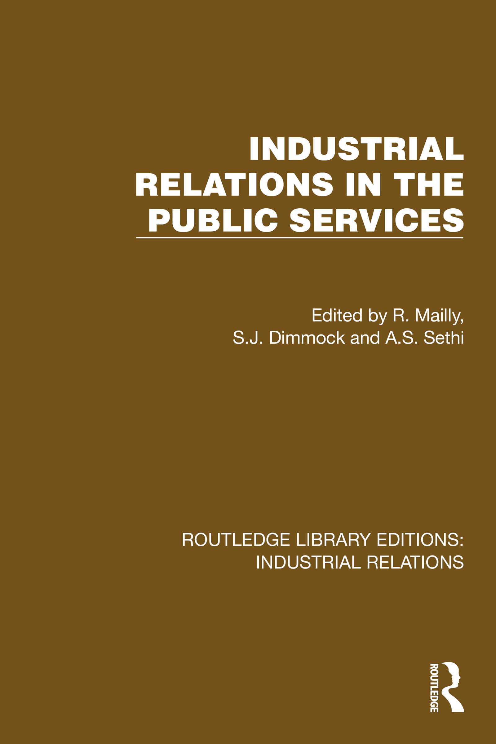 Industrial Relations in the Public Services