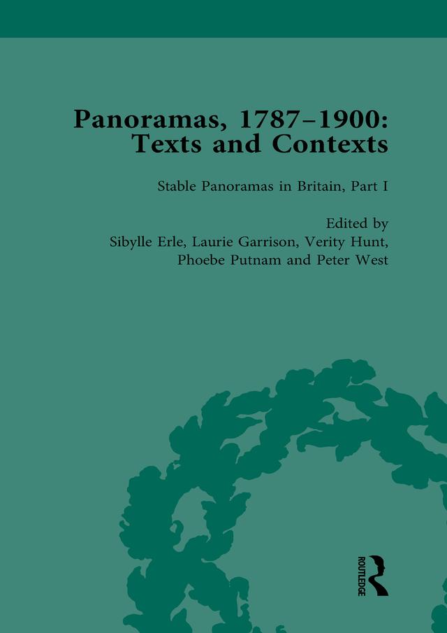Panoramas, 1787–1900 Vol 1 by Anne Anderson, Laurie Garrison, Peter West, Phoebe Putnam, Sibylle Erle, Verity Hunt