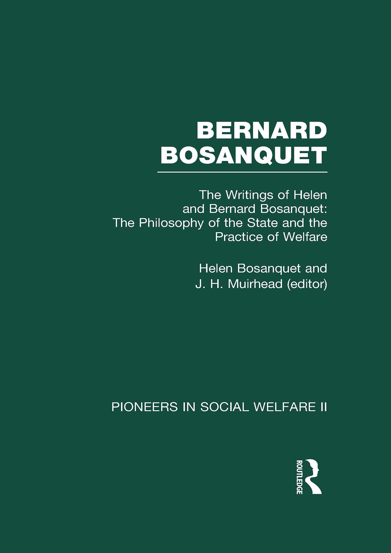 The Philosophy of the State and the Practice of Welfare