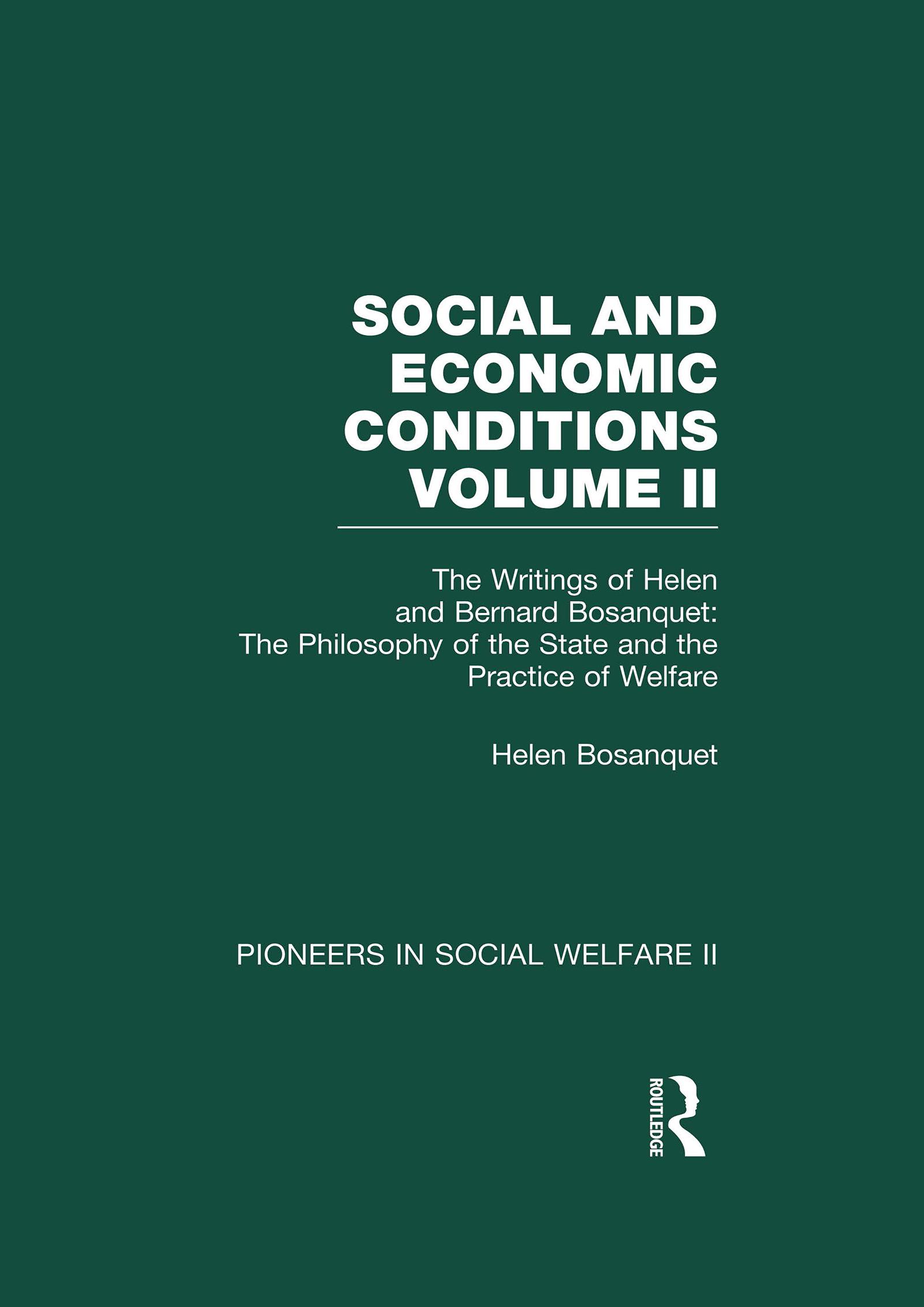 The Philosophy of the State and the Practice of Welfare