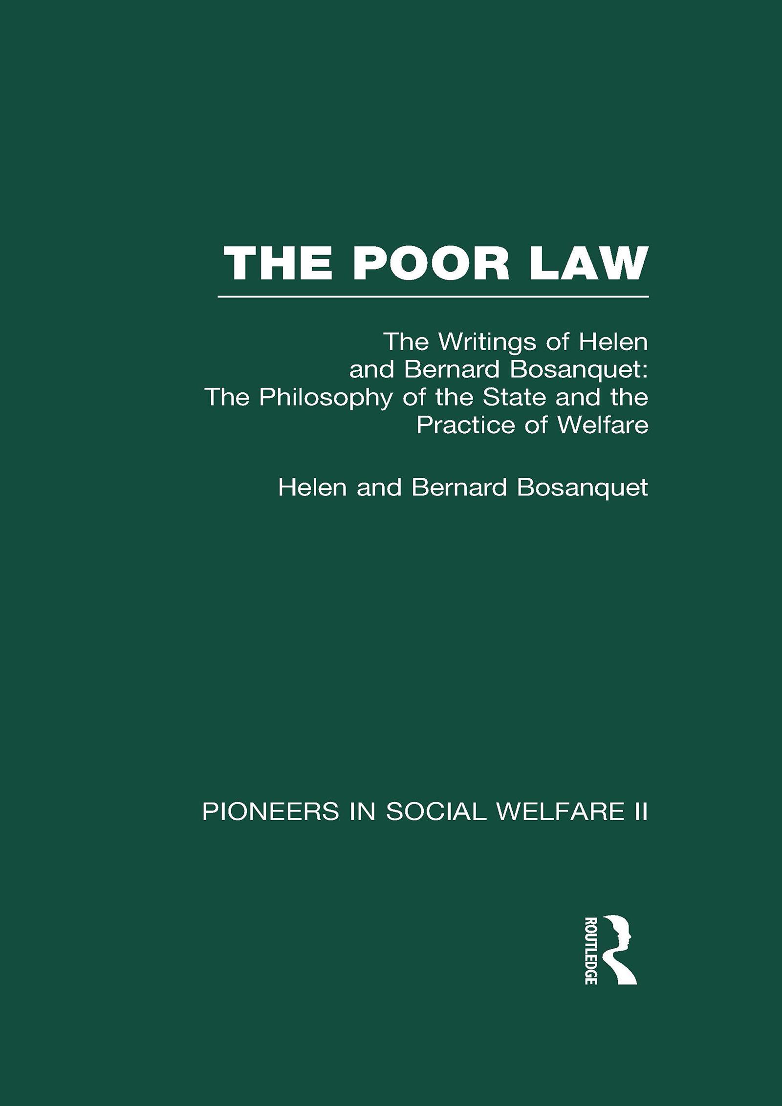 The Philosophy of the State and the Practice of Welfare